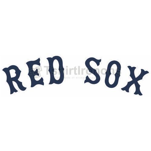 Boston Red Sox T-shirts Iron On Transfers N1448 - Click Image to Close